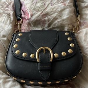 Marc Jacobs Women's Crossbody Studded Leather Bag